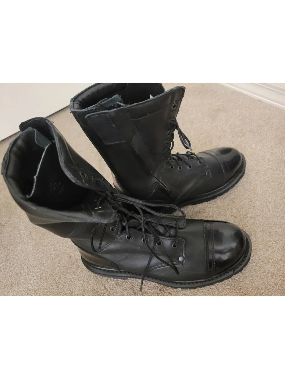ROCKY Side Zipper Paraboot Black 10